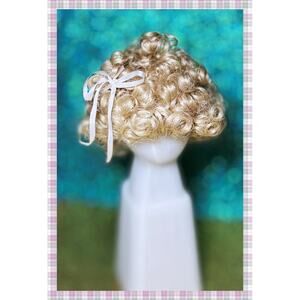 Kemper BJD 1/3 Balljointed Doll Antique Vintage Artist Cute Blonde Curls Wig 8/9